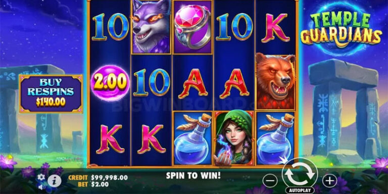 Unveil the Secrets of Temple Guardians Slot